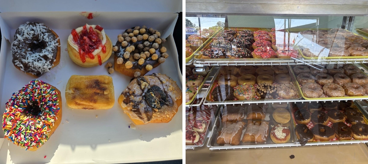 The Kiss Donut Factory Menu