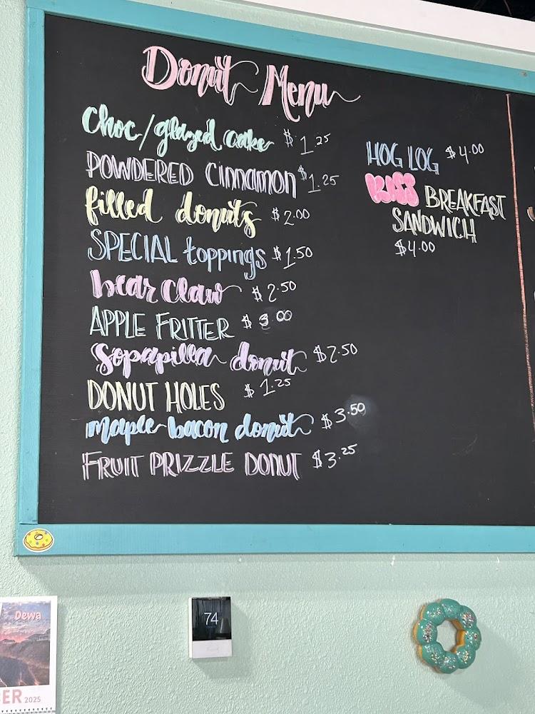 The Kiss Donut Factory Menu image 1