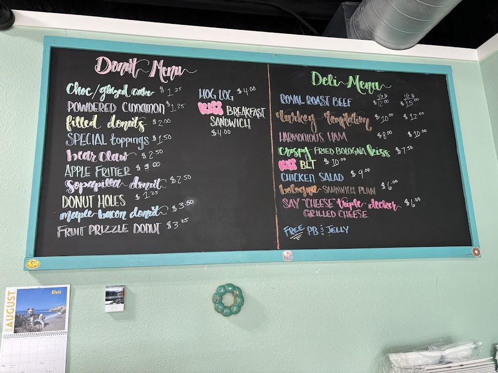 The Kiss Donut Factory Menu image 2
