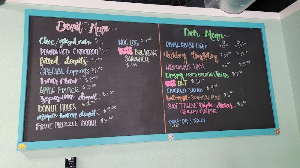 The Kiss Donut Factory Menu image 3